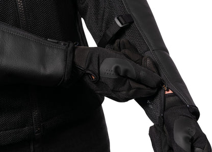 ICON JACKET MESH AF LEATHER CE BLAC 2810-3900