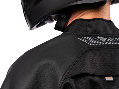 ICON JACKET MESH AF LEATHER CE BLAC 2810-3900