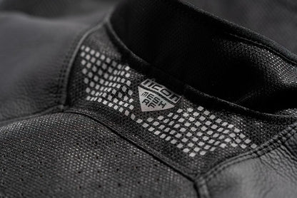 ICON JACKET MESH AF LEATHER CE BLAC 2810-3901