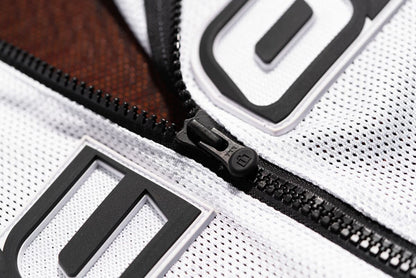 ICON JACKET MESH AF LEATHER CE WHIT 2810-3902