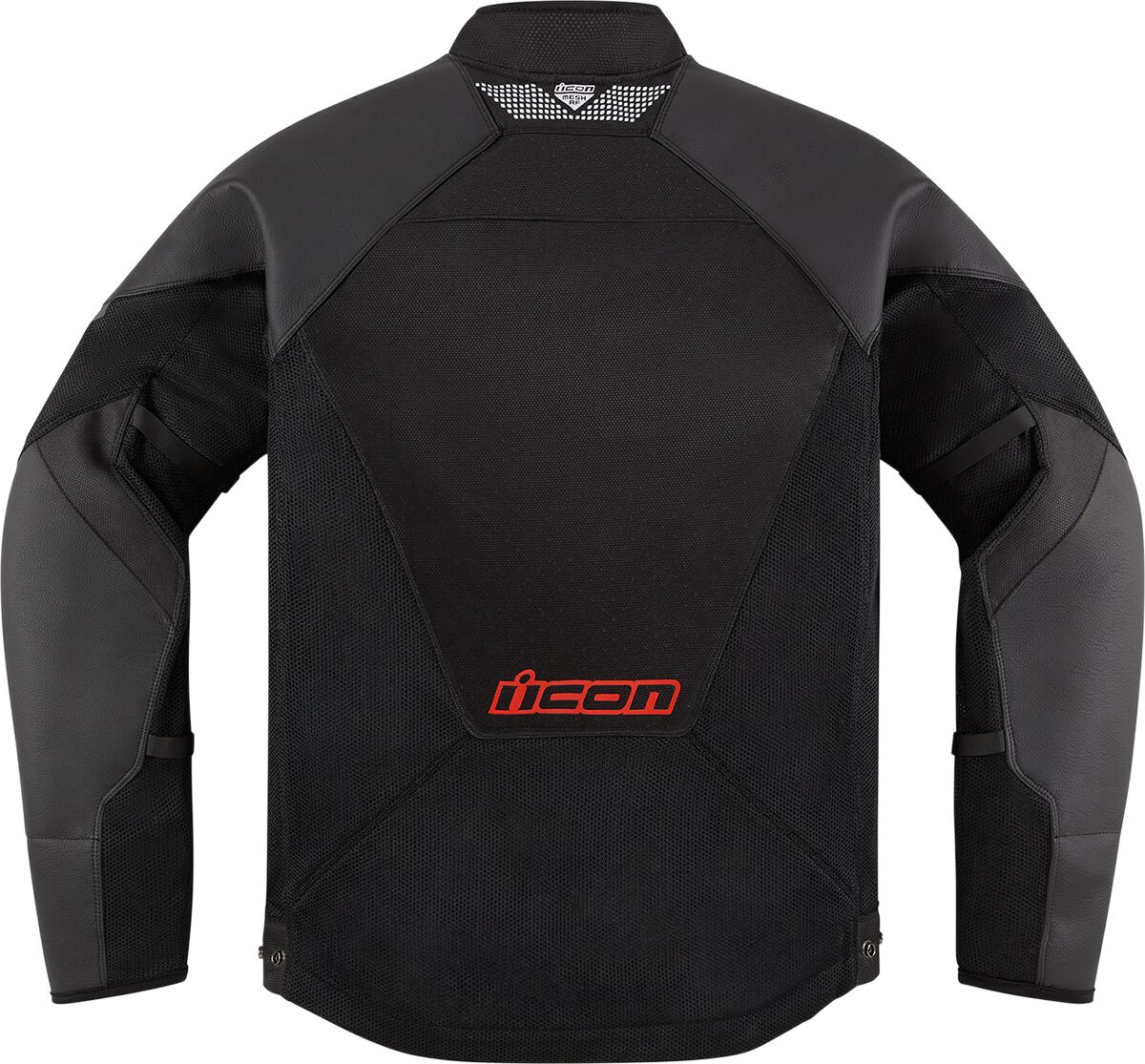 ICON JACKET MESH AF LEATHER CE RED 2810-3907