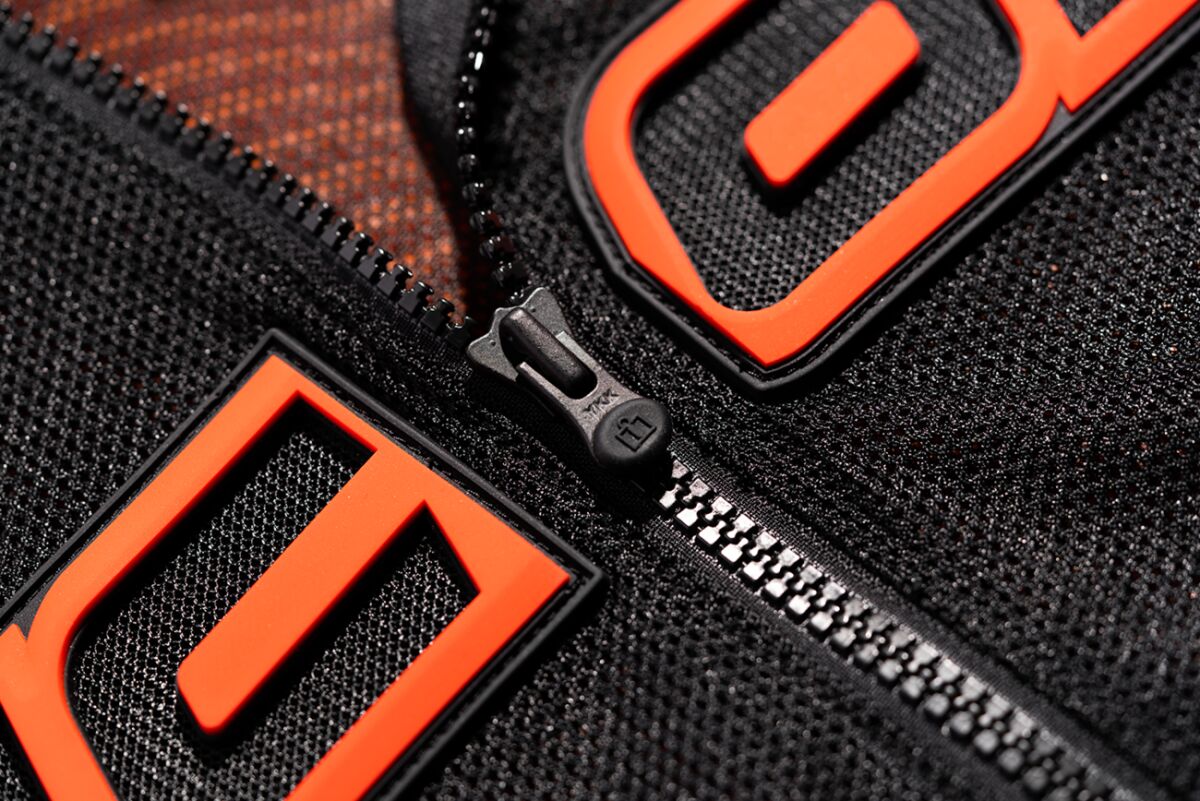 ICON JACKET MESH AF LEATHER CE RED 2810-3908