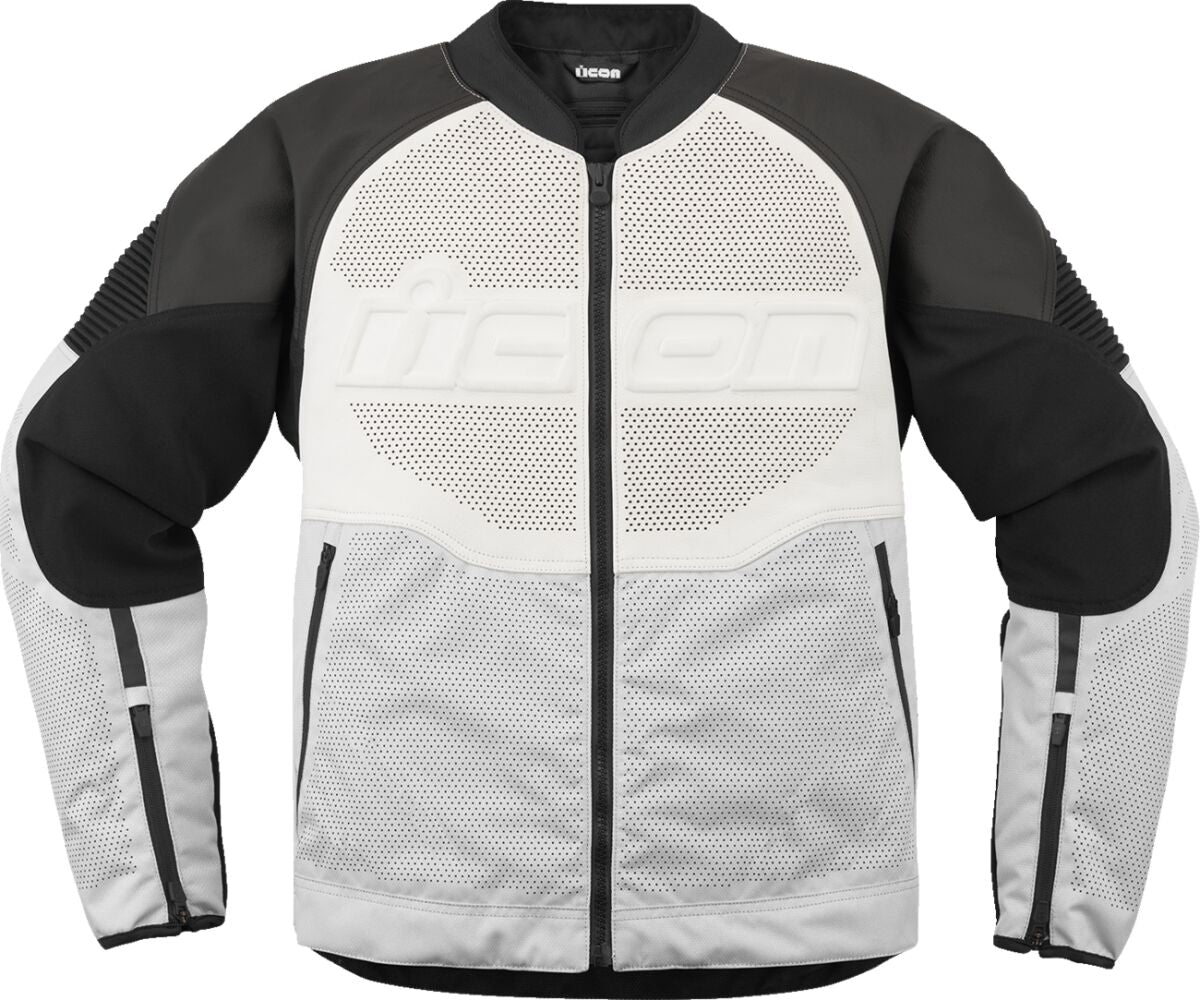 ICON JACKET OVERLORD3 LEATHER CE WT LG 2810-4120