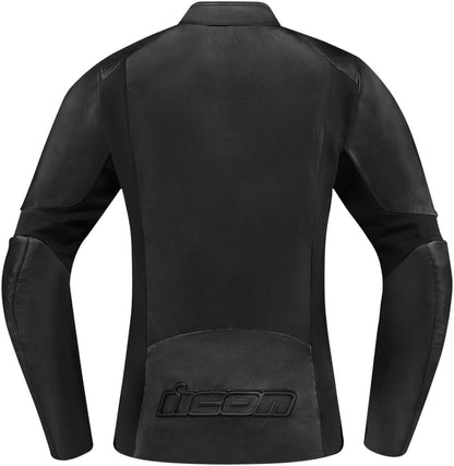 ICON JKT WM OVERLORD BLK CE XS 2813-0813