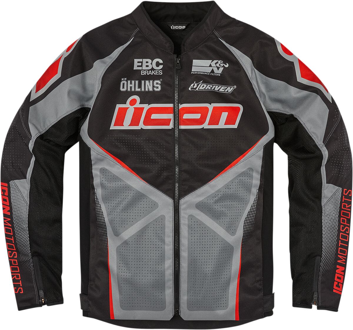 ICON JKT HOOLIGAN U-BOLT BK SM 2820-5528