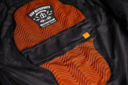 ICON JKT HOOLIGAN U-BOLT BK SM 2820-5528
