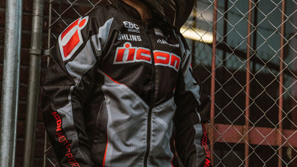 ICON JKT HOOLIGAN U-BOLT BK SM 2820-5528