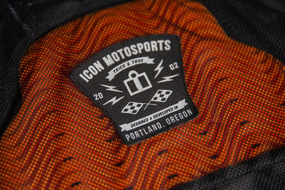 ICON JKT HOOLIGAN U-BOLT RD SM 2820-5540