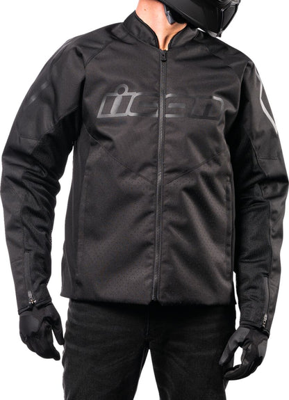 ICON JACKET HOOLIGAN CE BLACK 2X 2820-5795