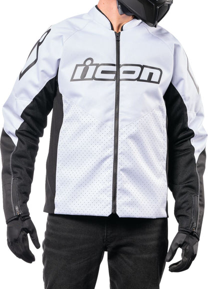 ICON JACKET HOOLIGAN CE WHITE MD 2820-5798