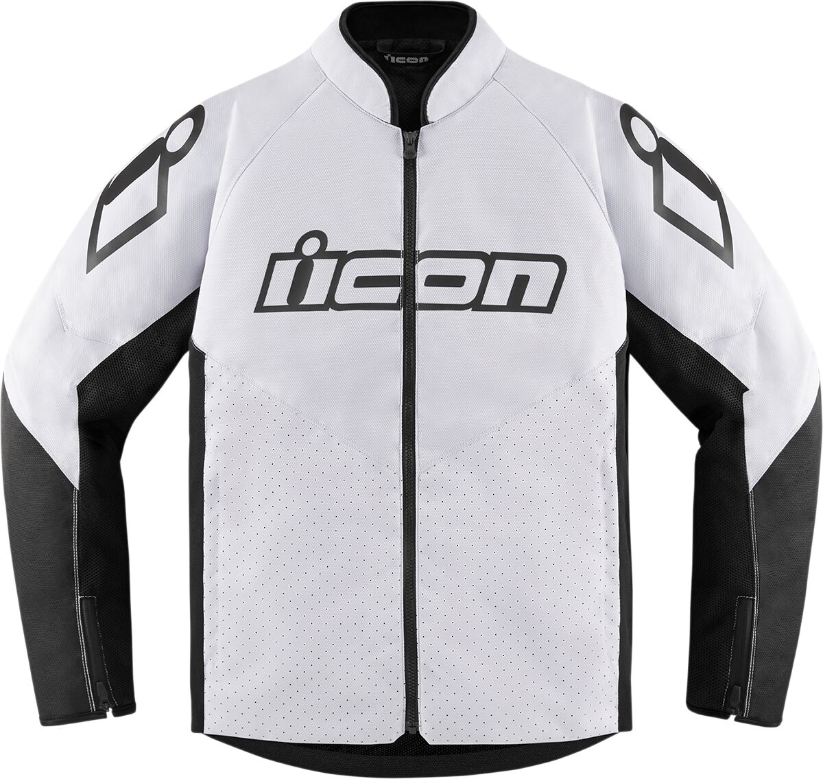 ICON JACKET HOOLIGAN CE WHITE LG 2820-5799