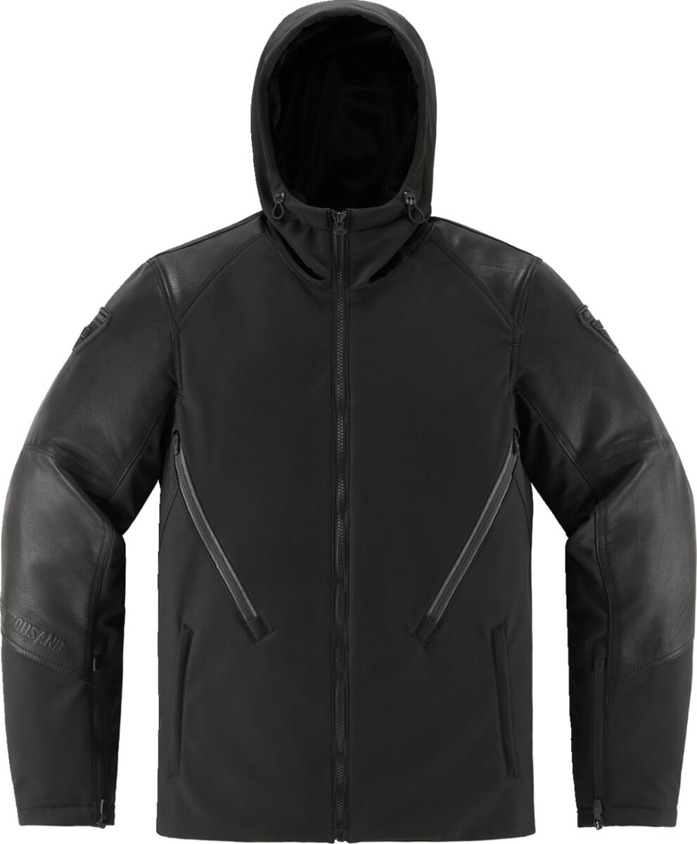 ICON JACKET BASEHAWK2 CE BLACK 2X 2820-6150