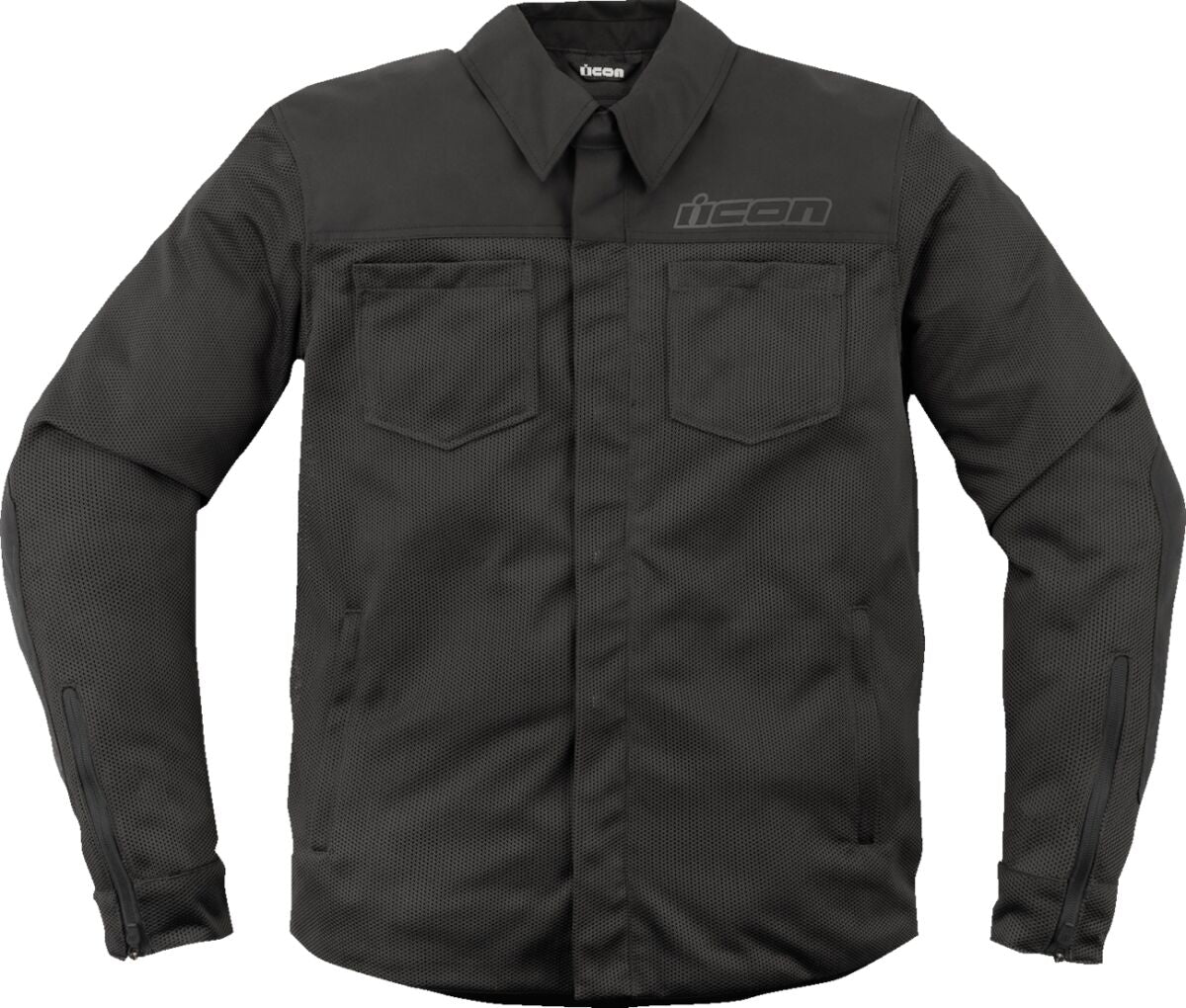 ICON Upstate Mesh CE Jacket - Black - Small 2820-6217