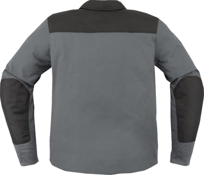 ICON Upstate Canvas CE Jacket - Gray - Small 2820-6241