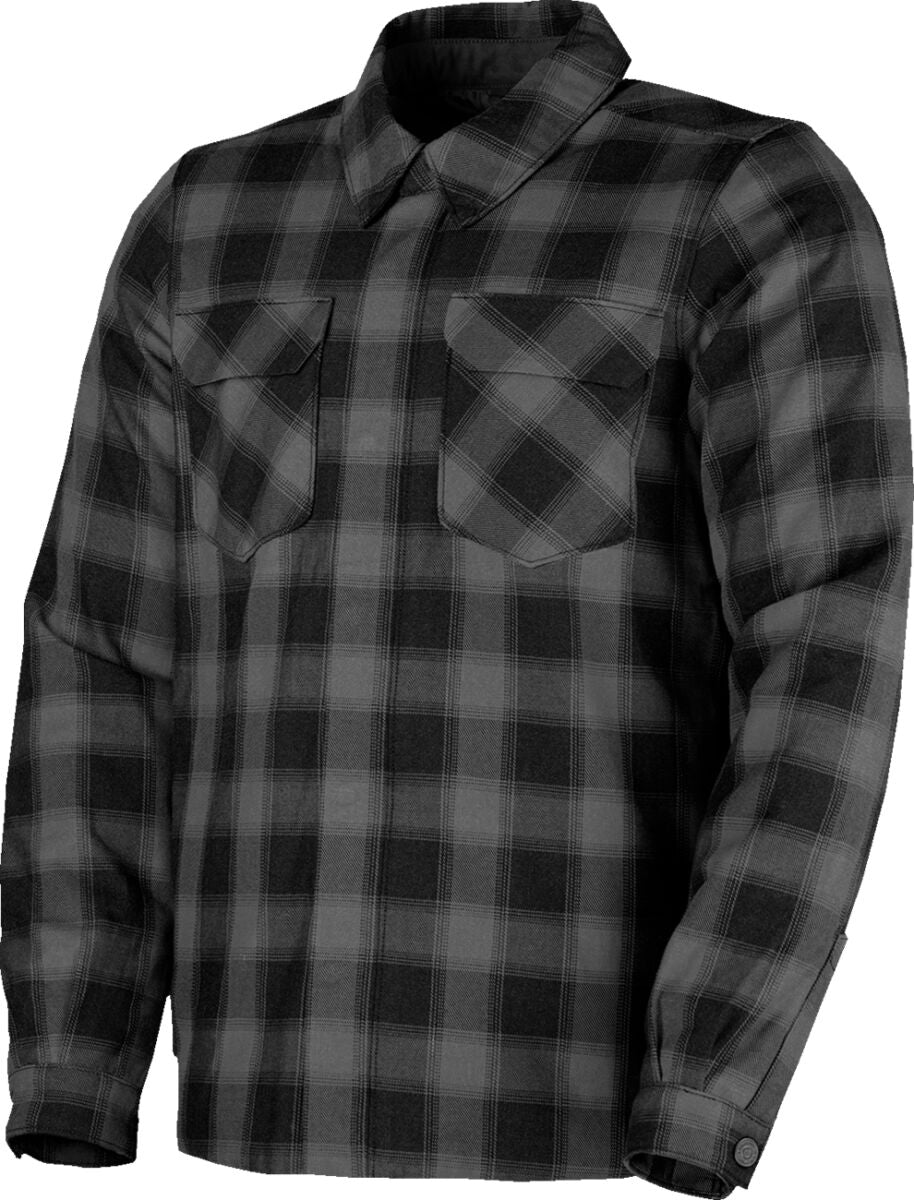 ICON JACKET FALLBLOCK FLANNEL BLACK MD 2820-7745