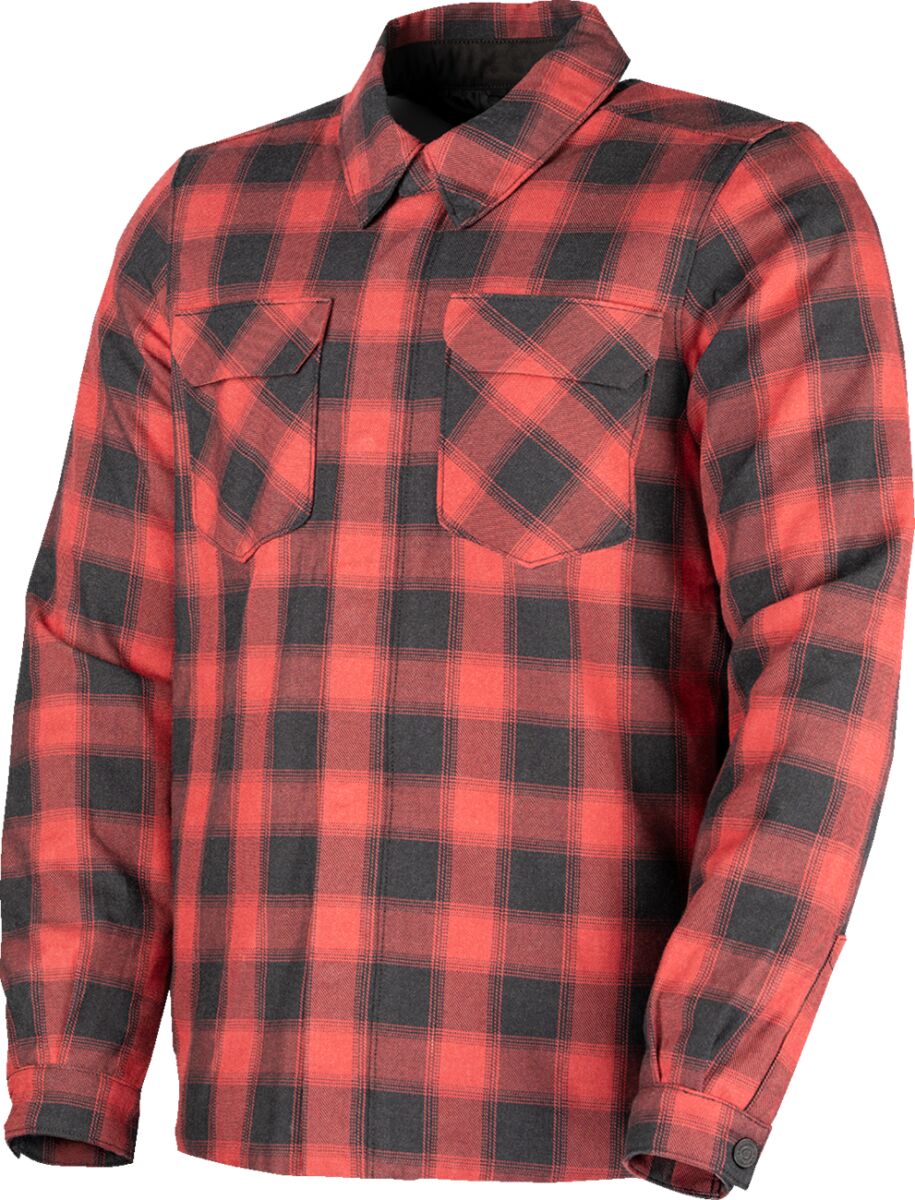 ICON JACKET FALLBLOCK FLANNEL RED LG 2820-7752