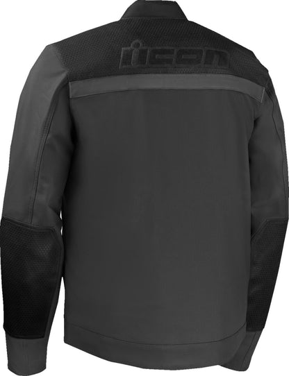 ICON JACKET MIDHAWK BLACK LG 2820-7758