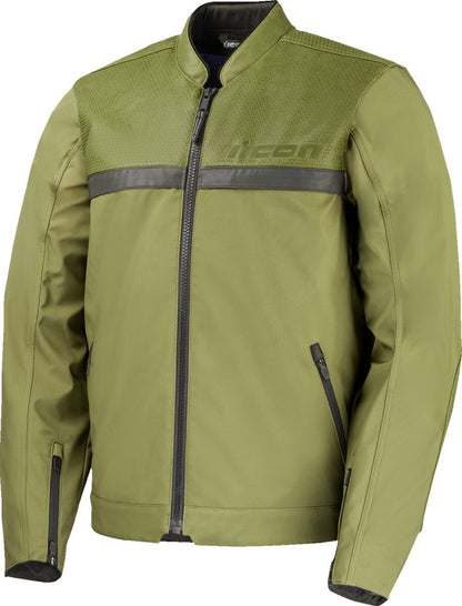 ICON JACKET MIDHAWK GREEN XL 2820-7765