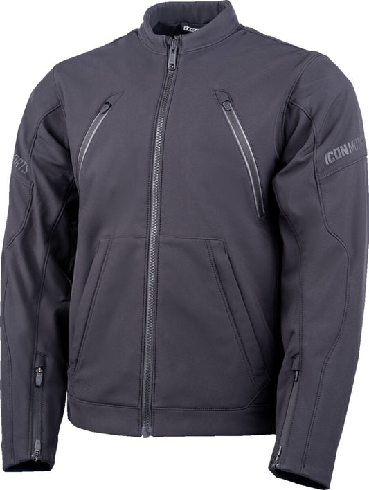ICON Jacket MERC3 Black MD 2820-7769