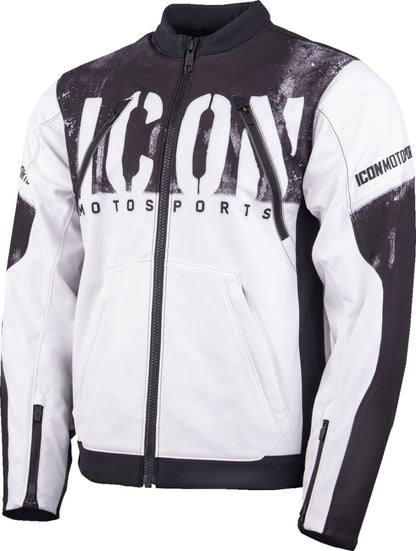 ICON Merc3 Jacket - Anomaly White - Medium 2820-7924