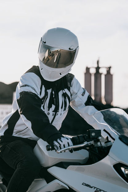 ICON Merc3 Jacket - Anomaly White - Medium 2820-7924
