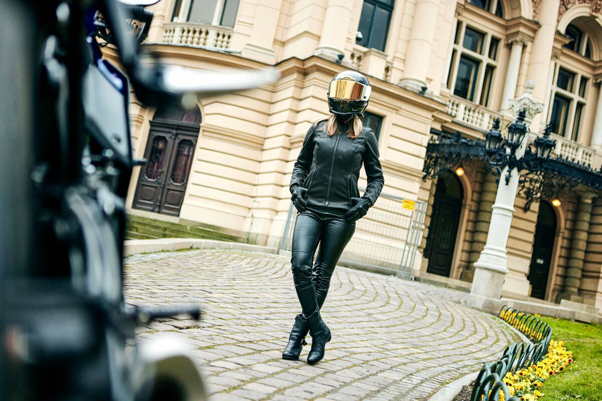 ICON JACKET WM TUSCADERO2 CE BLACK 2822-1426