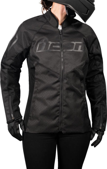 ICON JACKET WM HOOLIGAN CE BLACK SM 2822-1477