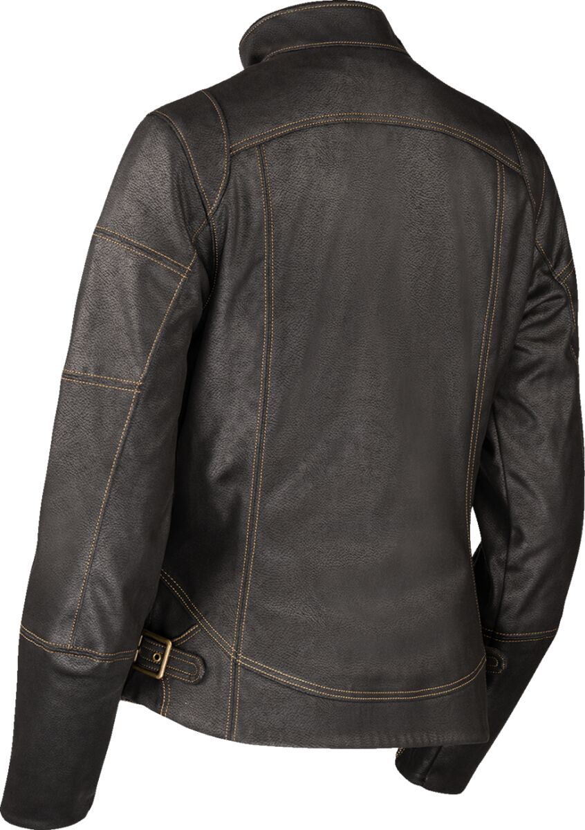 ICON JACKET WM TUSCADERO3 BLACK MD 2822-1771