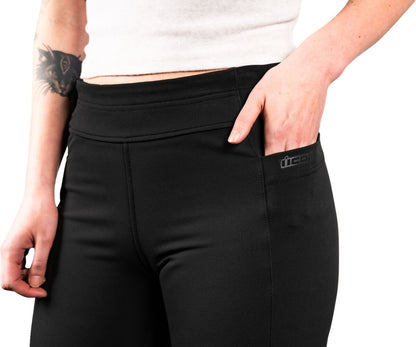 ICON PANT WM TUSCADERO2 BLACK XS 2823-0354