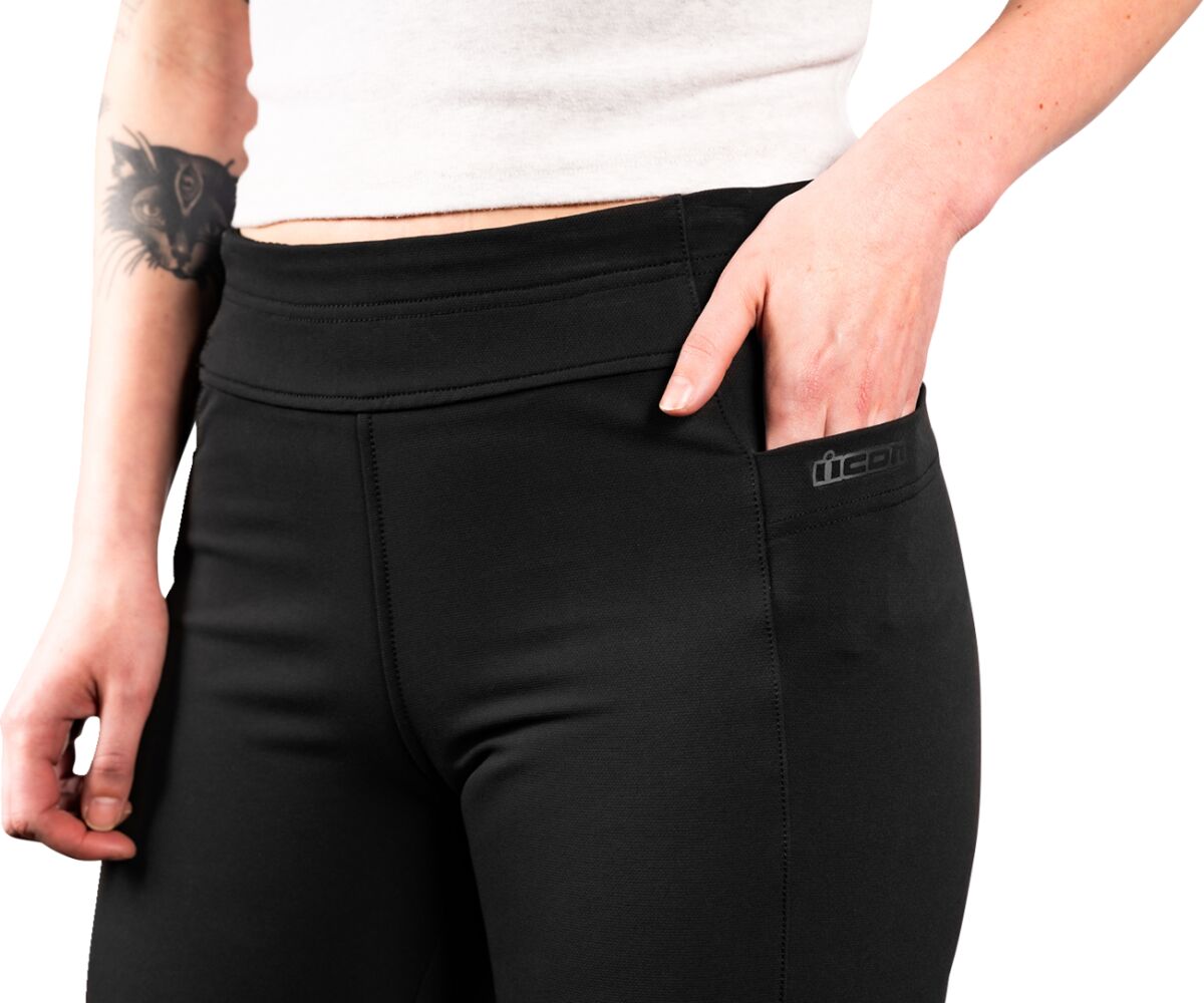ICON PANT WM TUSCADERO2 BLACK LG 2823-0357