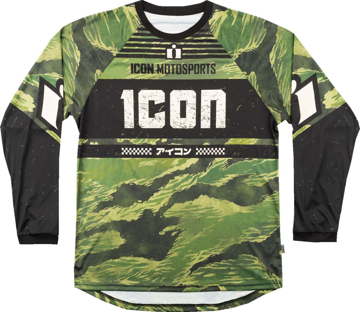 ICON JERSEY TIGERS BLOOD GREEN CAMO 2824-0084
