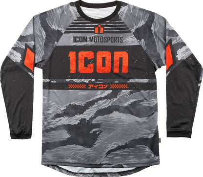ICON JERSEY TIGERS BLOOD GRAY CAMO 2824-0093