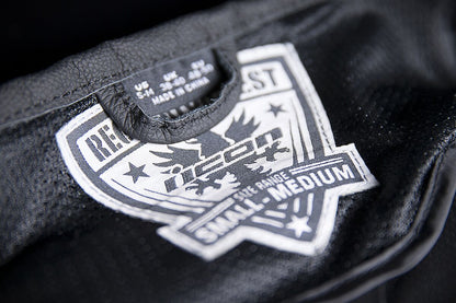 ICON REGULATOR D3O™ LEATHER VEST BLACK S/M 2830-0391