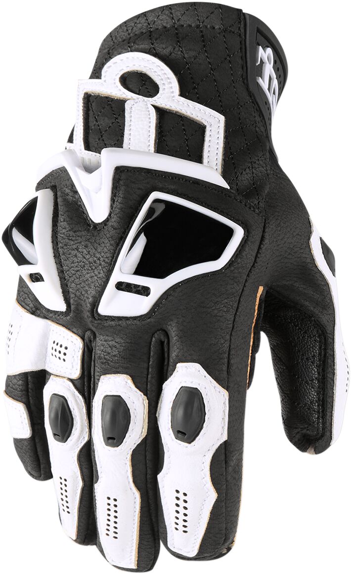 ICON GLOVE HYPERSPORT SHORT WHITE 3 3301-3556