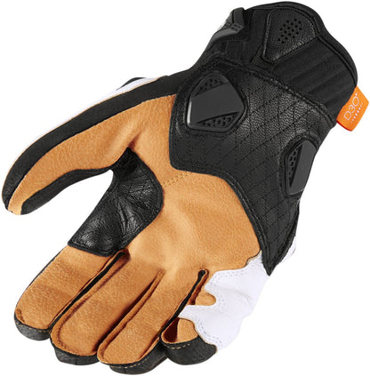 ICON GLOVE HYPERSPORT SHORT WHITE 3 3301-3556