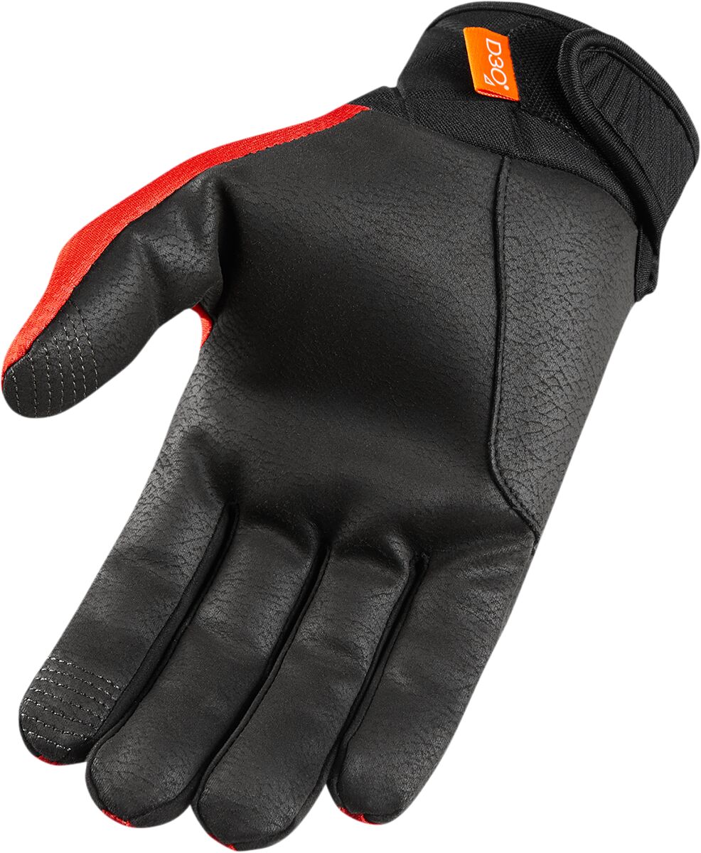 ICON GLOVE ANTHEM2 CE RED 3X 3301-3688