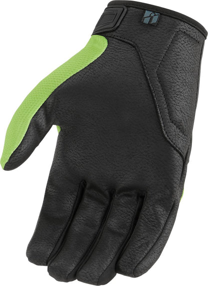 ICON GLOVE HOOLIGAN CE GREEN 2X 3301-4370