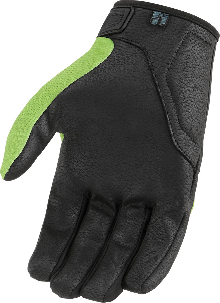 ICON GLOVE HOOLIGAN CE GREEN 3X 3301-4371