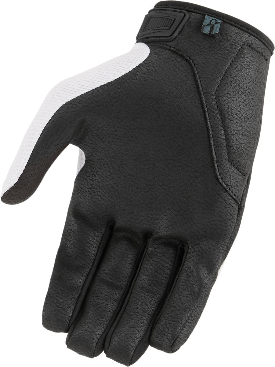 ICON GLOVE HOOLIGAN CE WHITE MD 3301-4391