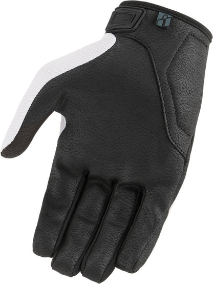ICON GLOVE HOOLIGAN CE WHITE 2X 3301-4394