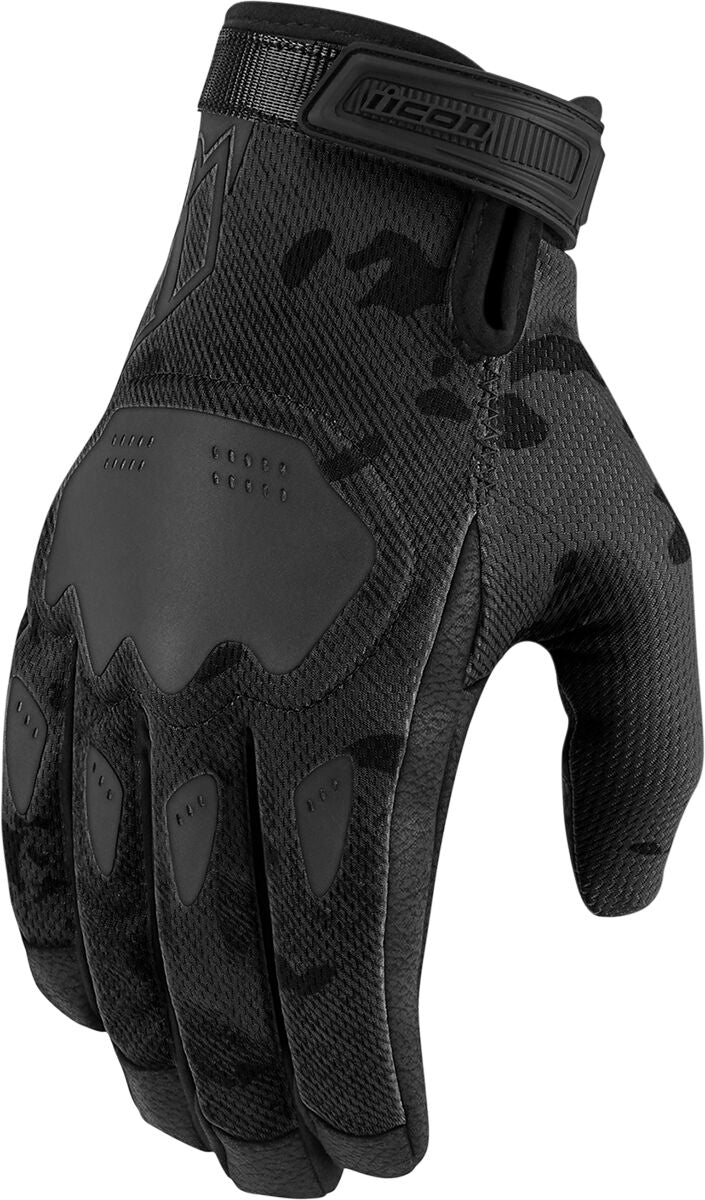 ICON GLOVE HOOLIGAN CE DARK CAMO 3X 3301-4401