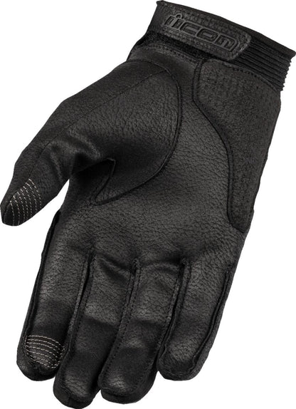 ICON GLOVE SUPERDUTY3 CE BLACK 2X 3301-4598