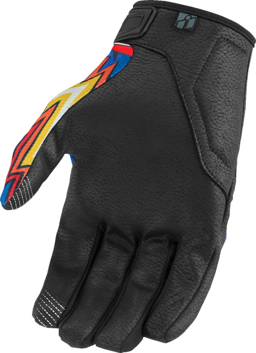 ICON GLOVE HOOLIGAN FLYBOY CE BLUE 3301-4710