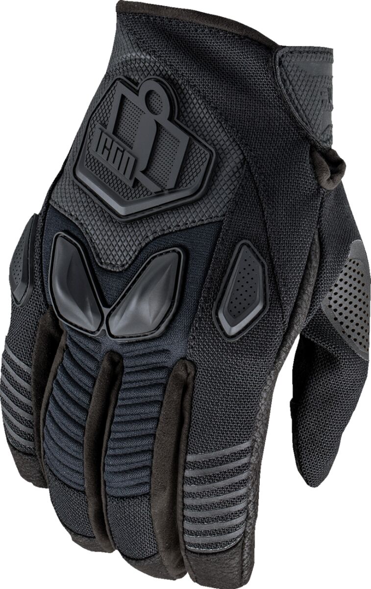 ICON GLOVE AUTOMAG3 CE BLACK MD 3301-4846