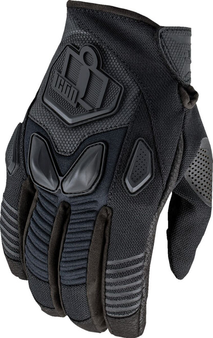 ICON GLOVE AUTOMAG3 CE BLACK MD 3301-4846