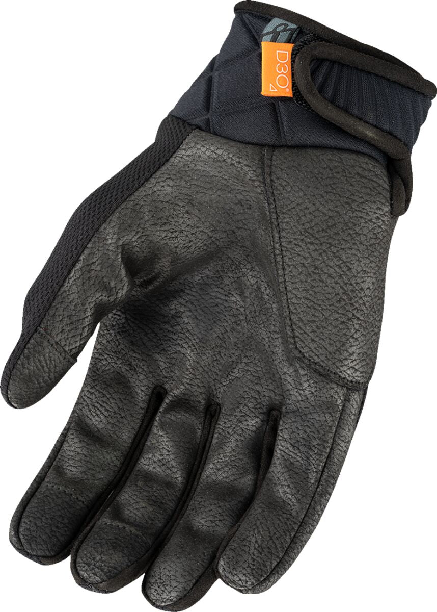 ICON GLOVE ANTHEM 3 BLACK 2X 3301-4867