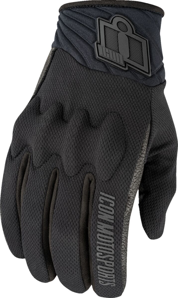 ICON GLOVE ANTHEM 3 BLACK 3X 3301-4868