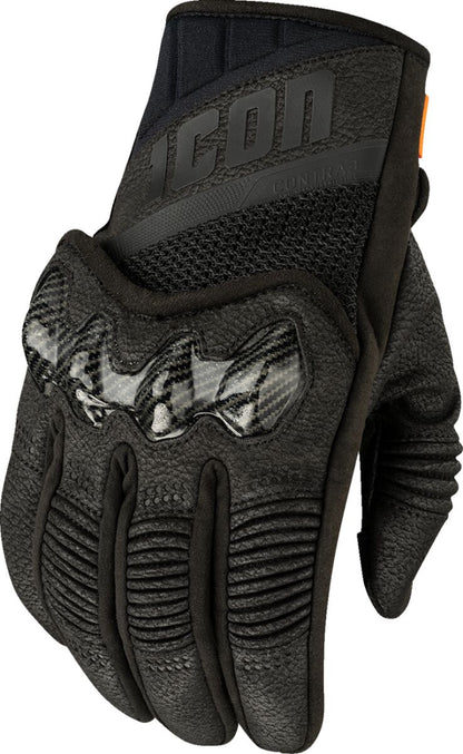 ICON Contra 3 Gloves - Black - Medium 3301-4882