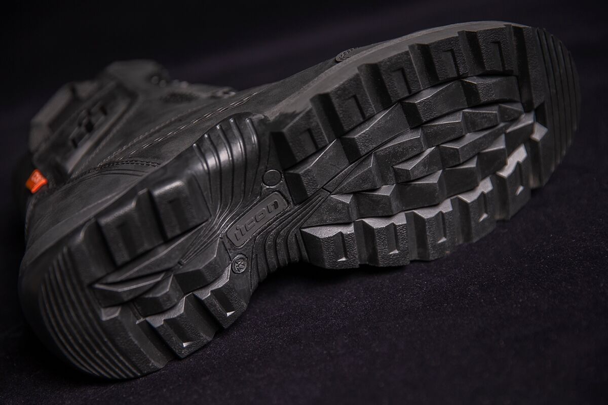 ICON BOOT STORMHAWK BLACK 9.5 3403-1153