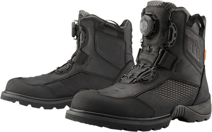 ICON BOOT STORMHAWK BLACK 10.5 3403-1155